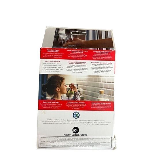 Frigidaire Pure Source 2 Water Ice Refrigerator Filter WF2CB Brand New Sealed - Picture 2 of 4